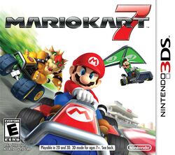 Box artwork for Mario Kart 7.