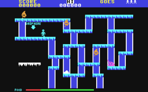 The Snowman gameplay (Commodore 64).png