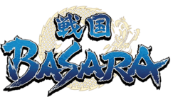 The logo for Sengoku Basara.