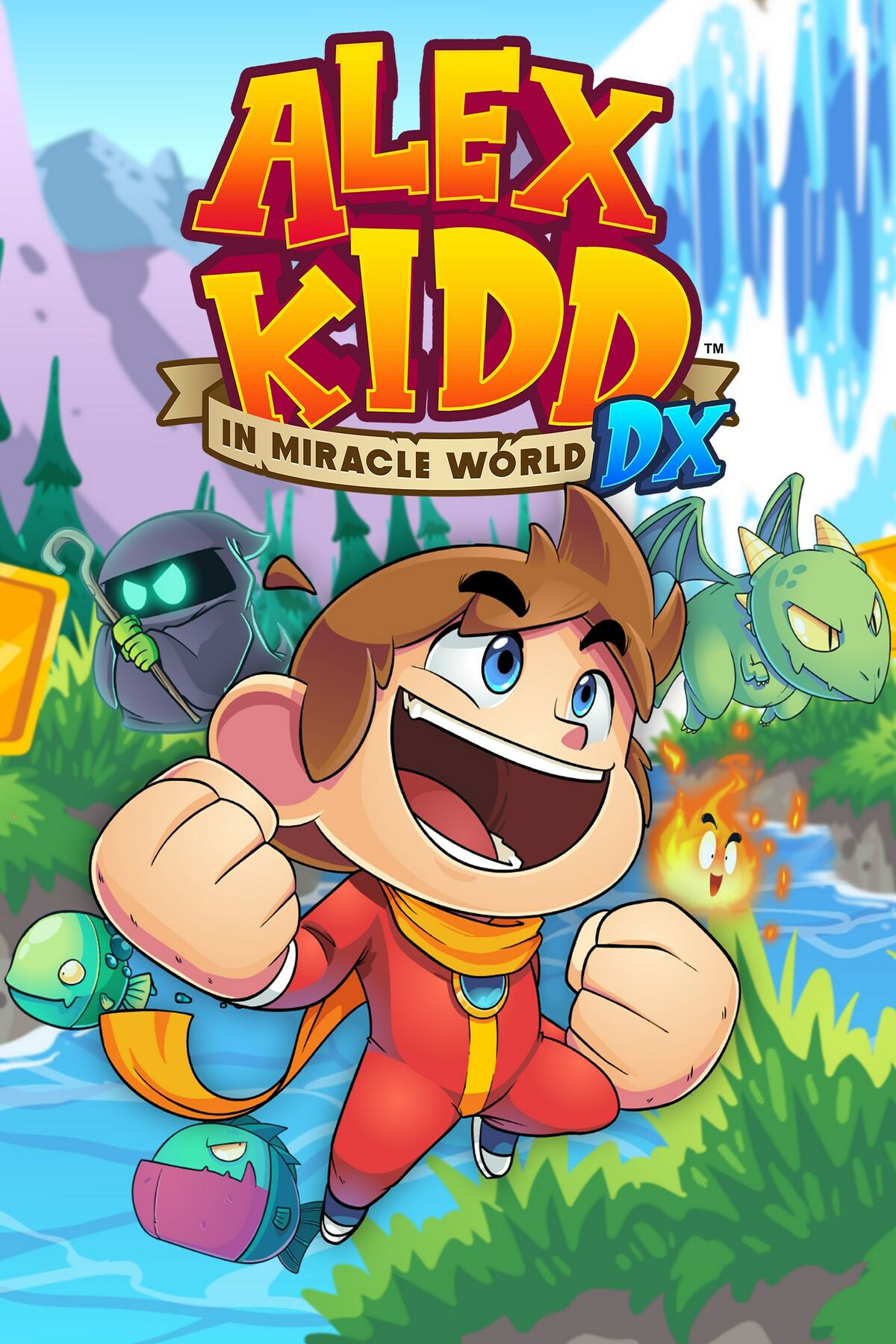 alex kidd in miracle world dx прохождение