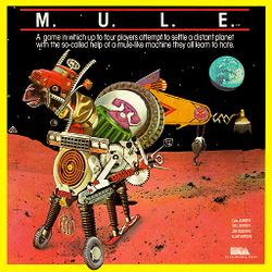 Box artwork for M.U.L.E..