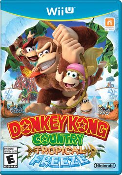 Box artwork for Donkey Kong Country: Tropical Freeze.