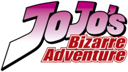 The logo for JoJo's Bizarre Adventure.