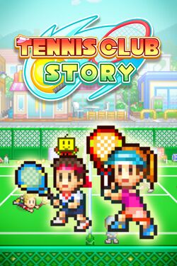Box artwork for Tennis Club Story.