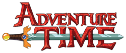 The logo for Adventure Time.