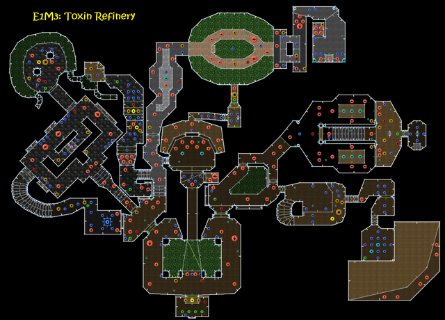 File:Doom E1M3 map.png — StrategyWiki | Strategy guide and game ...