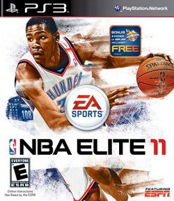 Box artwork for NBA Elite 11.