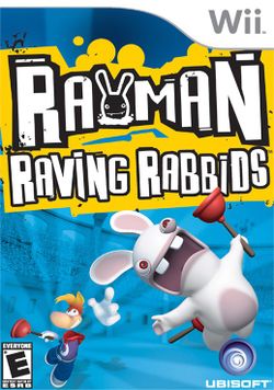 Rayman raving rabbids clearance wii game