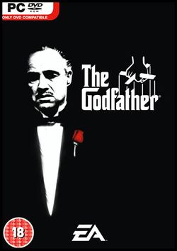 Box artwork for The Godfather: The Game.