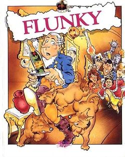 Box artwork for Flunky.