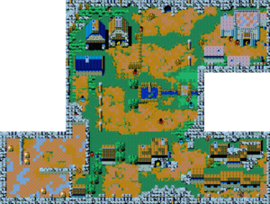 Hydlide 3 map Subterranean City.png