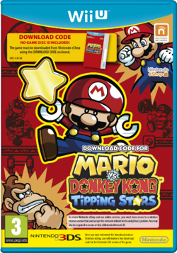 Box artwork for Mario vs. Donkey Kong: Tipping Stars.