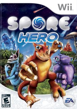 Box artwork for Spore Hero.
