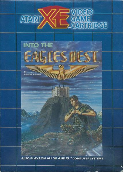 File:Into the Eagle's Nest Atari XE box front.jpg