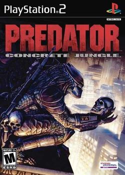 Box artwork for Predator: Concrete Jungle.
