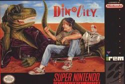 Box artwork for DinoCity.