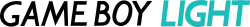 The logo for Game Boy Light.