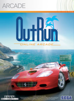 Box artwork for OutRun Online Arcade.