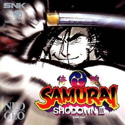 Box artwork for Samurai Shodown III.