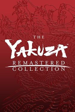 Box artwork for The Yakuza Remastered Collection.