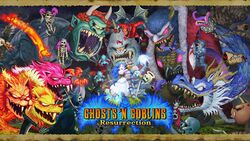 Box artwork for Ghosts 'n Goblins Resurrection.
