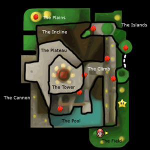 Super Mario 64 Whomp s Fortress StrategyWiki Strategy guide