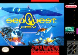 Box artwork for seaQuest DSV.