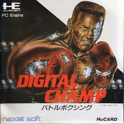 Box artwork for Digital Champ: Battle Boxing.