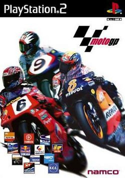 Box artwork for MotoGP.