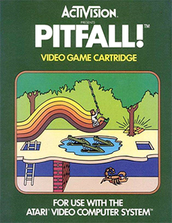 Box artwork for Pitfall!.