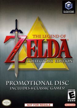 Box artwork for The Legend of Zelda: Collector's Edition.
