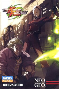 Box artwork for The King of Fighters 2003.