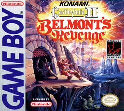 Box artwork for Castlevania II: Belmont's Revenge.