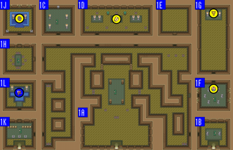 The Legend of Zelda: A Link to the Past/Kakariko Village — StrategyWiki