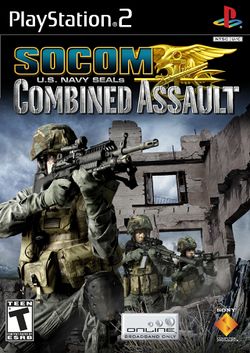 Box artwork for SOCOM U.S. Navy SEALs: Combined Assault.