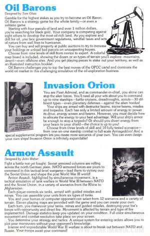 Armor Assault Invasion Orion Oil Barons flier.jpg