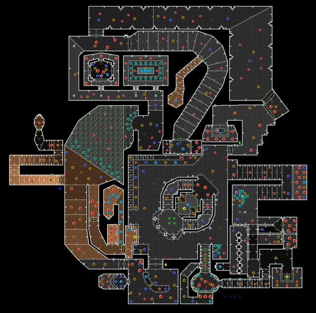File:Heretic E1M2 map.png — StrategyWiki | Strategy guide and game ...