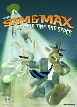 Box artwork for Sam & Max Beyond Time and Space.