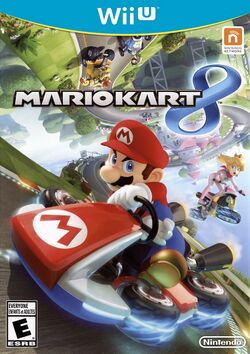Box artwork for Mario Kart 8.