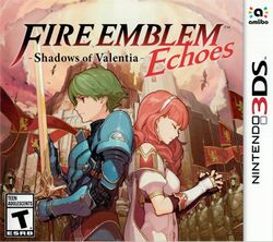 Box artwork for Fire Emblem Echoes: Shadows of Valentia.