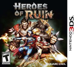 Box artwork for Heroes of Ruin.
