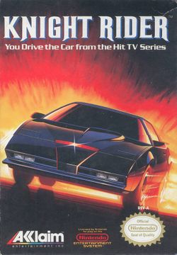 Box artwork for Knight Rider.