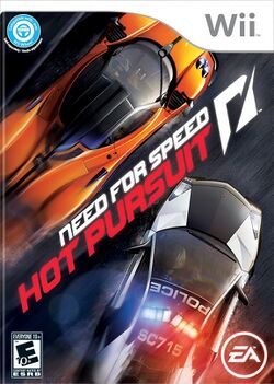 Box artwork for Need for Speed: Hot Pursuit (Wii).