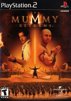 Box artwork for The Mummy Returns.