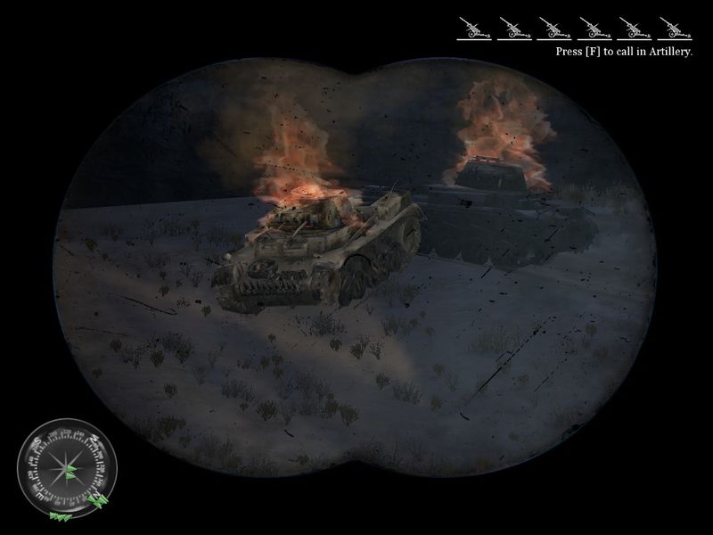 File:COD2Alamein Destroyed Tanks.jpg