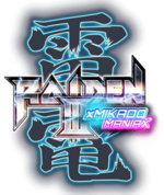 Raiden III x MIKADO MANIAX logo
