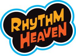 The logo for Rhythm Heaven.