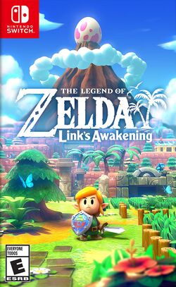 Box artwork for The Legend of Zelda: Link's Awakening.