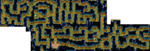 Hydlide 3 map Forbidden Cave F1.png