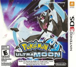 Box artwork for Pokémon Ultra Sun and Ultra Moon.